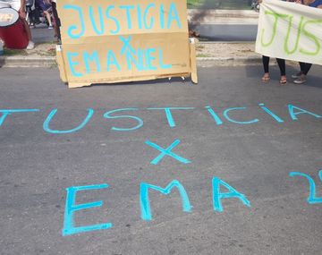 Protesta por la muerte del cadete en La Rioja - Crédito:&nbsp;elindependiente.com.ar