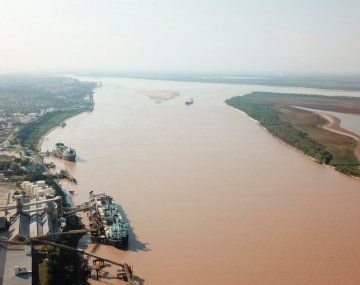 Sube el nivel del río Paraná