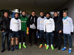 Bauzá se reunió con Icardi en el Inter - Crédito: @inter_latino Bauzá se reunió con Icardi en el Inter - Crédito: @inter_latino