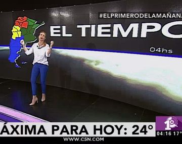 Pronóstico del tiempo para todo el país en C5N