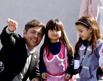 Kicillof anunció un proyecto para declarar obligatoria la educación desde los 3 años