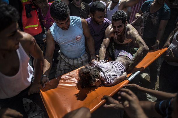 Los palestinos aceptaron el alto el fuego de 72 horas propuesto por Egipto