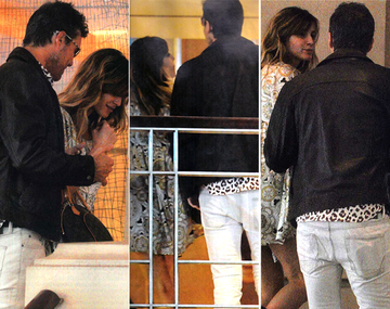 Tinelli y Valdés desmienten la crisis y se muestran juntos