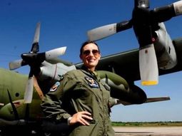 Por los aires: la mujer argentina que pilotea un Hércules