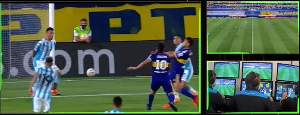 Conmebol publicó los audios del VAR del Boca vs. Racing por la Copa Libertadores