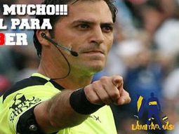 el arbitro del superclasico, en la mira el arbitro del superclasico, en la mira