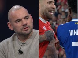 sneijder destrozo a otamendi por su cruce con vinicius jr: ¿esta bien de la cabeza? sneijder destrozo a otamendi por su cruce con vinicius jr: ¿esta bien de la cabeza?