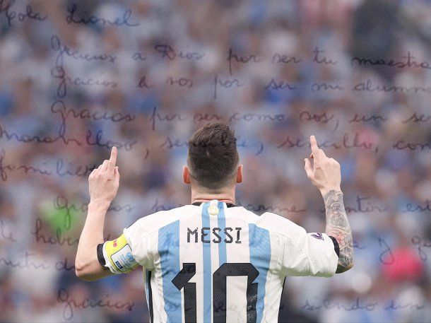 La carta a Messi de su primera maestra