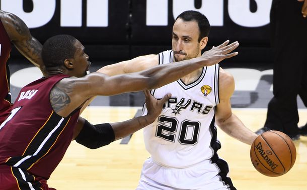 Otro buen aporte de Ginóbili para la victoria de San Antonio Spurs