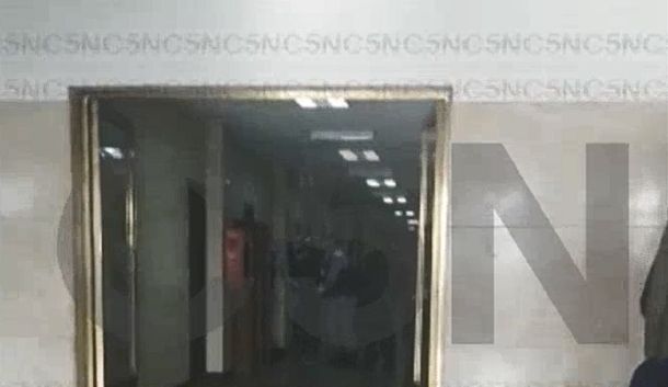 Así entró José López al despacho del juez Rafecas en Comodoro Py