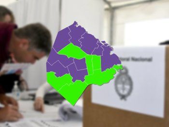 Sin amarillo: cómo quedó el mapa de la Ciudad, según el voto en cada comuna