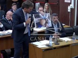 La impactante foto de la muerte de Maradona que mostró el fiscal del juicio