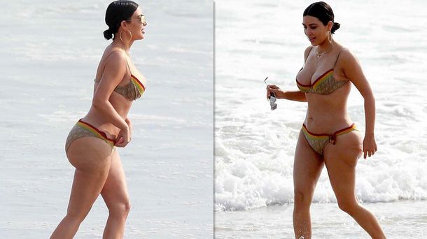 Kim Kardashian respondió a las críticas por el uso de photoshop