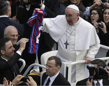 San Lorenzo podría jugar en Roma ante la mirada del Papa