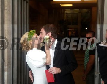 Esmeralda Mitre y Darío Lopérfido se casaron 