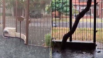 tras el apagon en amba, se largo la tormenta: los videos de las lluvias en el conurbano tras el apagon en amba, se largo la tormenta: los videos de las lluvias en el conurbano