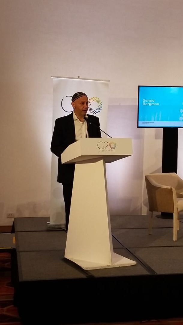 Sergio Bergman en la cumbre del G20: Argentina firmó el Acuerdo de París para cumplirlo