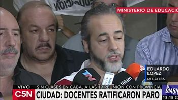 Los docentes porteños ratificaron el paro Los docentes porteños ratificaron el paro