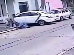 Video: violento robo a un jubilado discapacitado en Isidro Casanova
