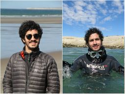 Las vacaciones del Chino Darín en Puerto Madryn