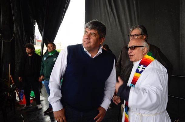 Pablo Moyano en Luján - Crédito:&nbsp;@pablomoyano_ok