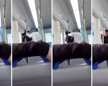 Brutal pelea en el tren Roca: Yo me drogo y ando con fierro