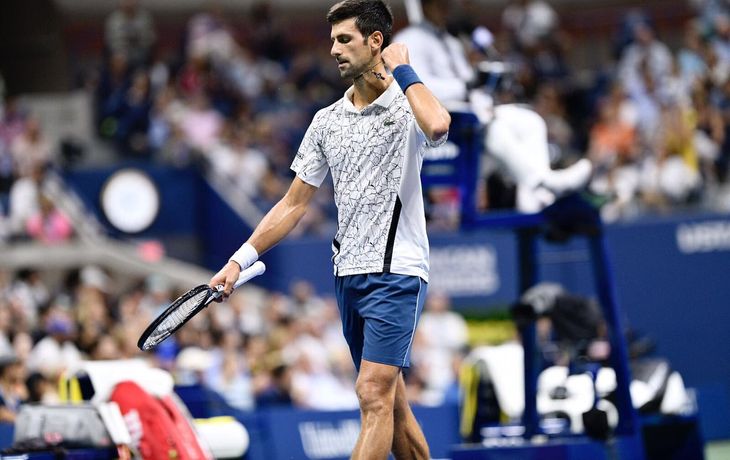Djokovic en el US Open - Crédito:&nbsp;@usopen