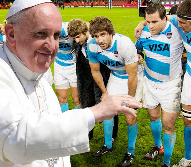 Los Pumas visitarán al Papa Francisco en el Vaticano