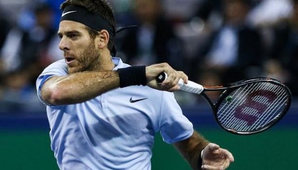 Del Potro debutó con un triunfo ante Joao Sousa en el ATP de Basilea