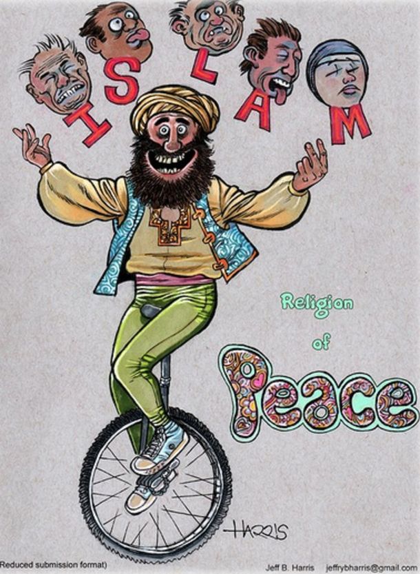 Estas son algunas de las caricaturas que generaron la bronca de los terroristas
