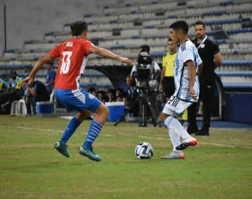 Argentina empató con Paraguay en el Sudamericano Sub 17