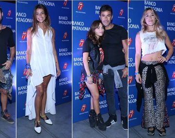 El look de los famosos en el segundo show de los Rolling Stones