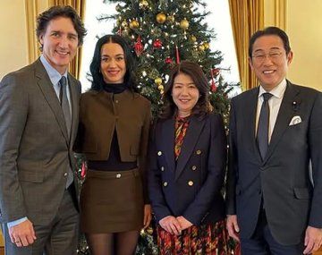 Katy Perry debutó en redes como Primera Dama junto al expremier de Canadá