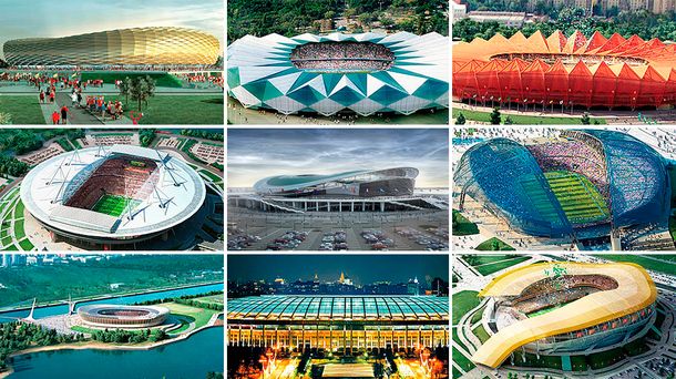 El mundial de Rusia 2018 ya tiene los nombres de los estadios