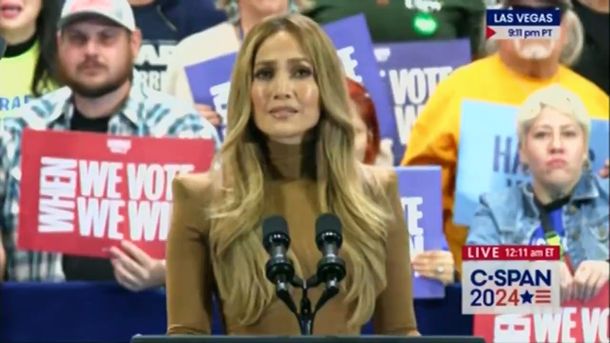 Elecciones en Estados Unidos: Jennifer Lopez apoyó a Kamala Harris
