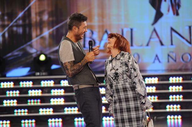 Una mala y una buena para Gladys Florimonte: excelente humorista pero bailando... ¡Mirá como le fue!