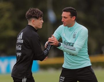 Scaloni explicó los motivos por no citar a Garnacho