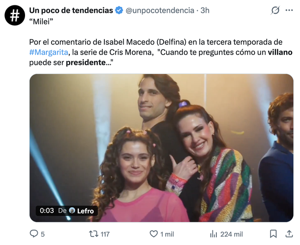 Repercusiones por la escena viral de "Margarita" y teorías en las redes Repercusiones por la escena viral de "Margarita" y teorías en las redes