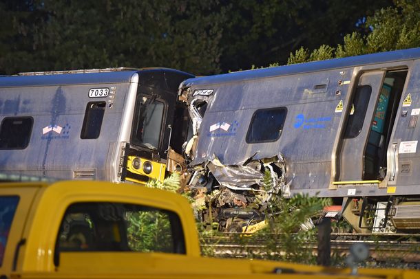 El accidente ferroviario en Nueva York.