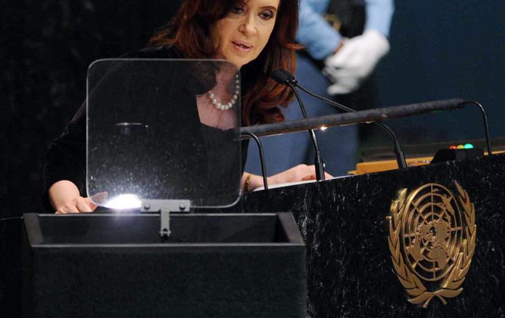 Cristina viaja a Nueva York para la reunión de la ONU