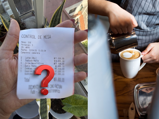 Ticket viral: : qué consumió una periodista que fue acompañada a un café de especialidad y decidió no ir más