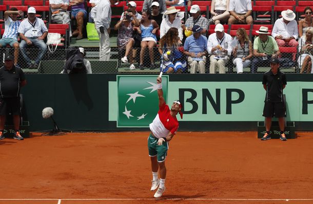 Copa Davis: Fabio Fognini se quejó del público argentino