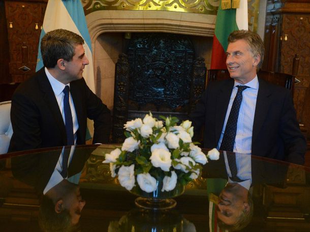 Macri recibió al presidente búlgaro en Casa Rosada