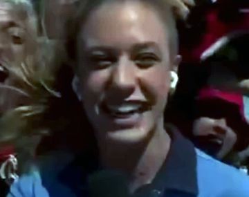 Hinchas de Flamengo agredieron a periodista brasileña que cubre la final de la Libertadores