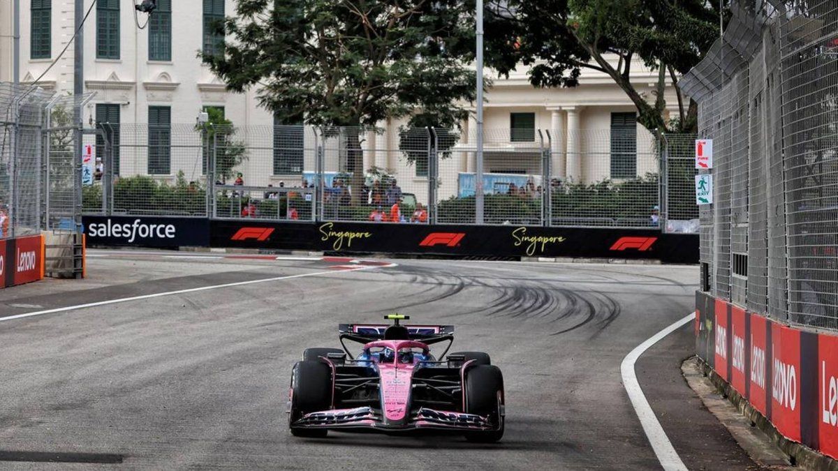 Franco Colapinto en el Gran Premio de Singapur en vivo: minuto a minuto