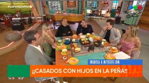 El elenco de Casados con hijos estuvo en La Peña de Morfi