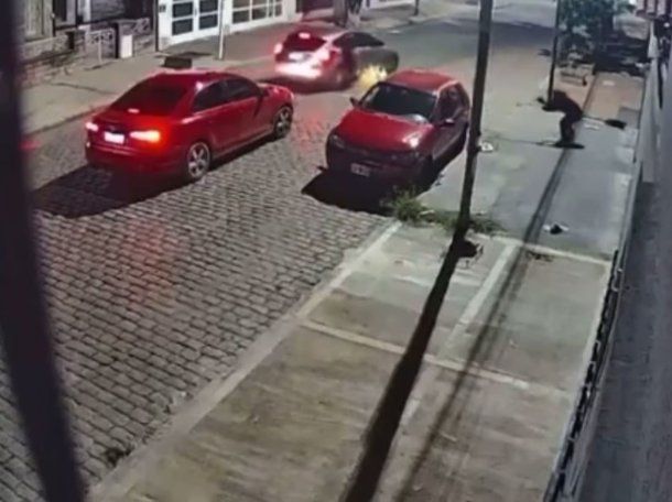 Video: violento tiroteo en Morón durante un intento de robo