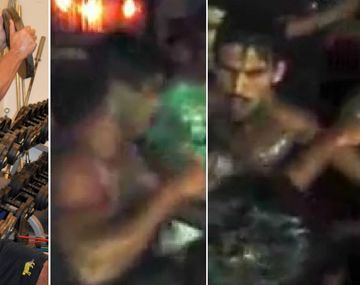 Escándalo: graban en video las piñas de un jugador de Los Pumas