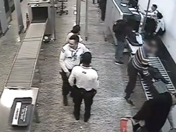 VIDEO: Robó en pleno aeropuerto, quedó filmado y lo detuvieron
