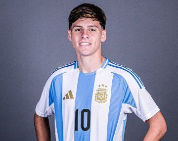Álvaro Montoro, integrante de la Selección Argentina Sub-20.